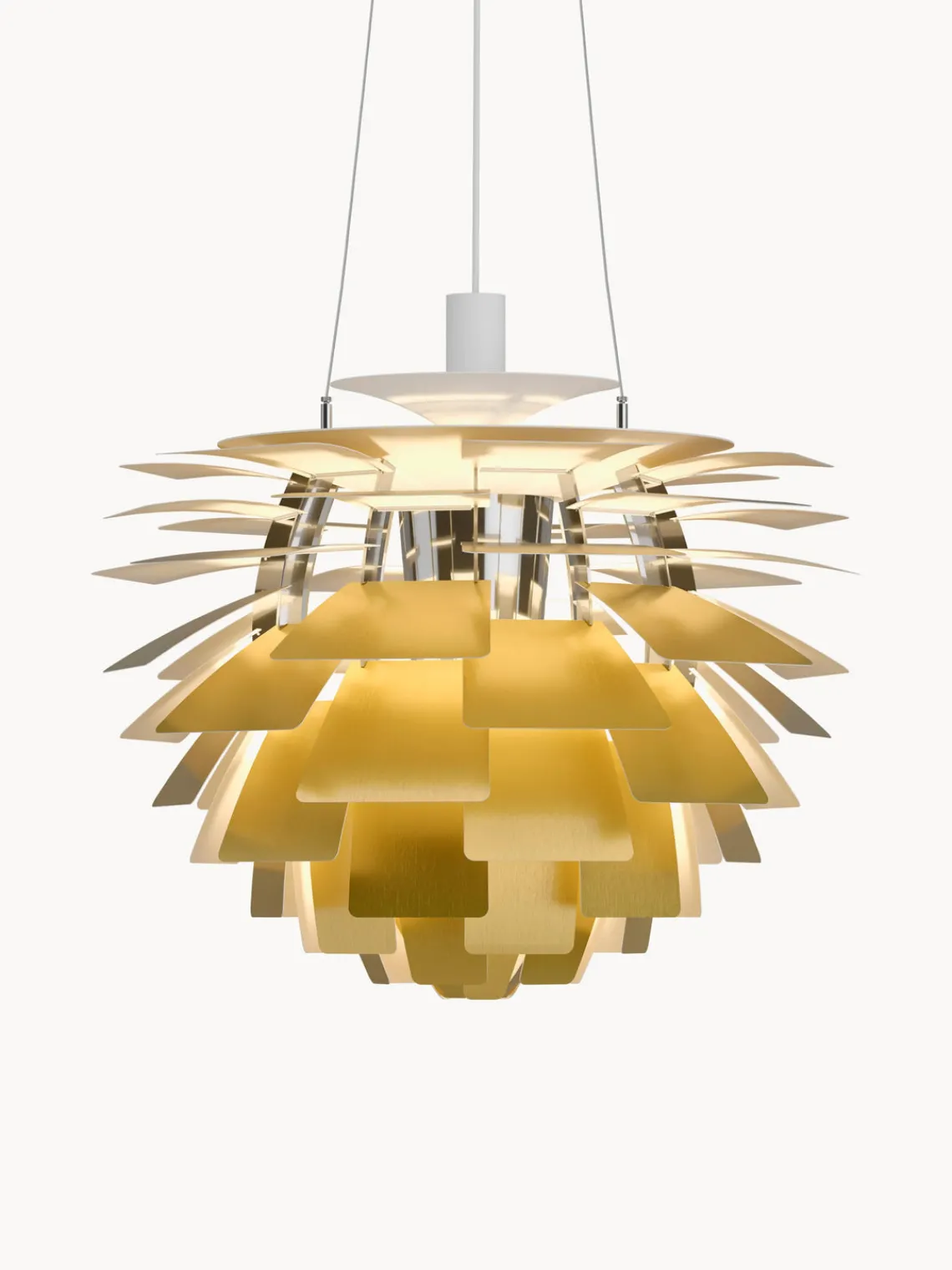 Clearance Louis Poulsen Suspension PH Artichoke, haut. 58 cm Laiton