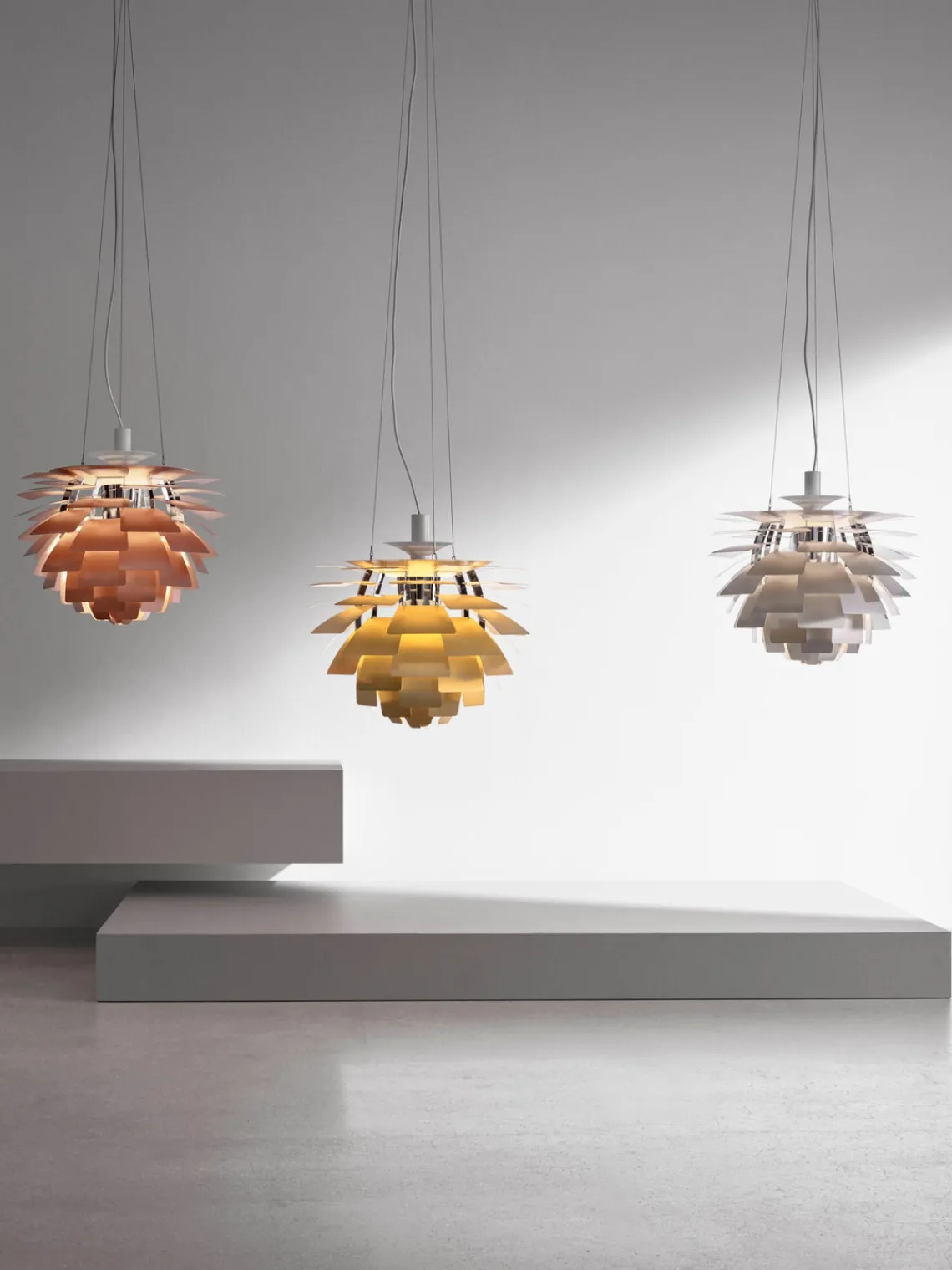 Clearance Louis Poulsen Suspension PH Artichoke, haut. 58 cm Laiton