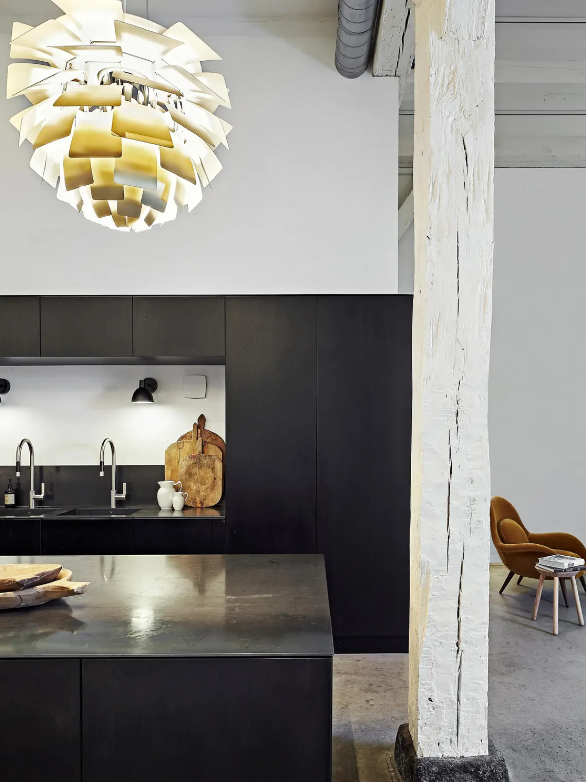 Clearance Louis Poulsen Suspension PH Artichoke, haut. 58 cm Laiton