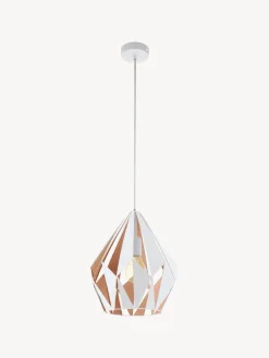 New EGLO Suspension scandi Carlton Blanc, doré
