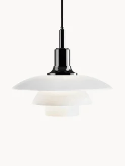 Outlet Louis Poulsen Suspension soufflé bouche PH 3½-3 Noir, blanc