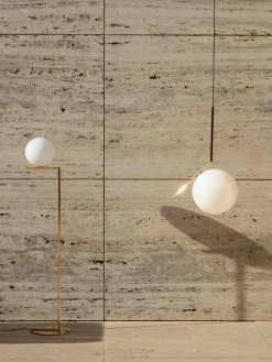 Best Flos Suspension soufflée bouche IC, intensité lumineuse variable