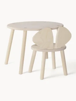 Discount Nofred Table avec chaise pour enfant Mouse, 2 pièces Bois de bouleau
