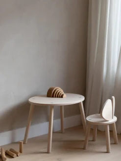 Discount Nofred Table avec chaise pour enfant Mouse, 2 pièces Bois de bouleau