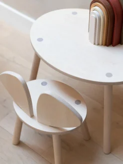 Discount Nofred Table avec chaise pour enfant Mouse, 2 pièces Bois de bouleau