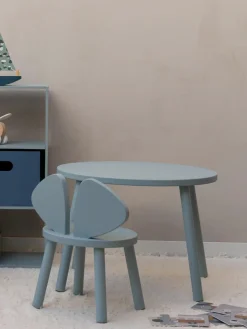 Discount Nofred Table avec chaise pour enfant Mouse, 2 pièces Vert sauge