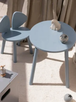 Outlet Nofred Table avec chaise pour enfant Mouse, 2 pièces Bleu ciel