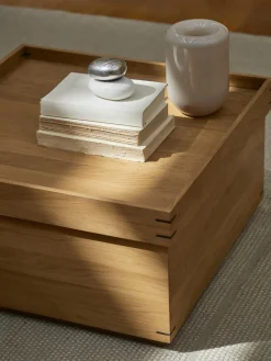 Fashion Kristina Dam Table basse artisanale avec coffre de rangement Japanese