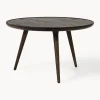 Outlet Mater Table basse artisanale en chêne Accent