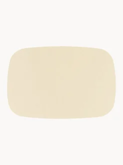 Outlet Metallbude Table basse artisanale Livia Beige clair