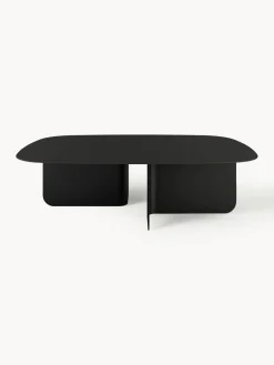 Sale Metallbude Table basse artisanale Livia Noir