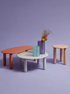 Sale Kartell Table basse de forme organique Undique Mas Nougat