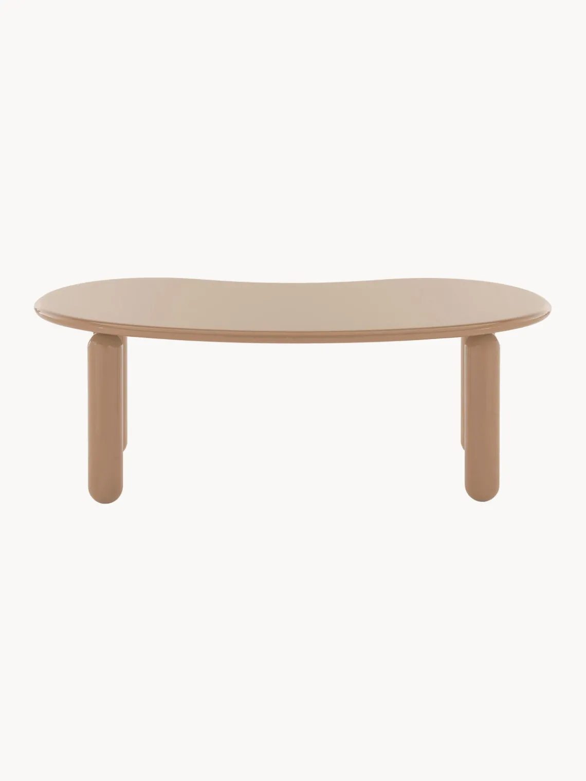 Sale Kartell Table basse de forme organique Undique Mas Beige
