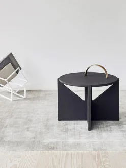 Discount Kristina Dam Table basse en bois de chêne Future Noir