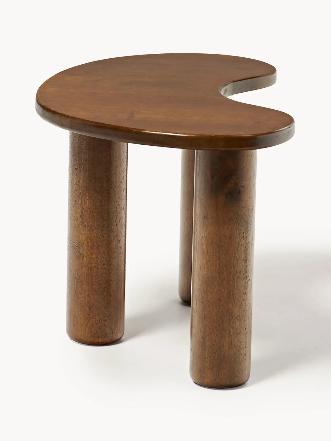 Sale Bloomingville Table basse en bois d'hévéa de forme organique Luppa