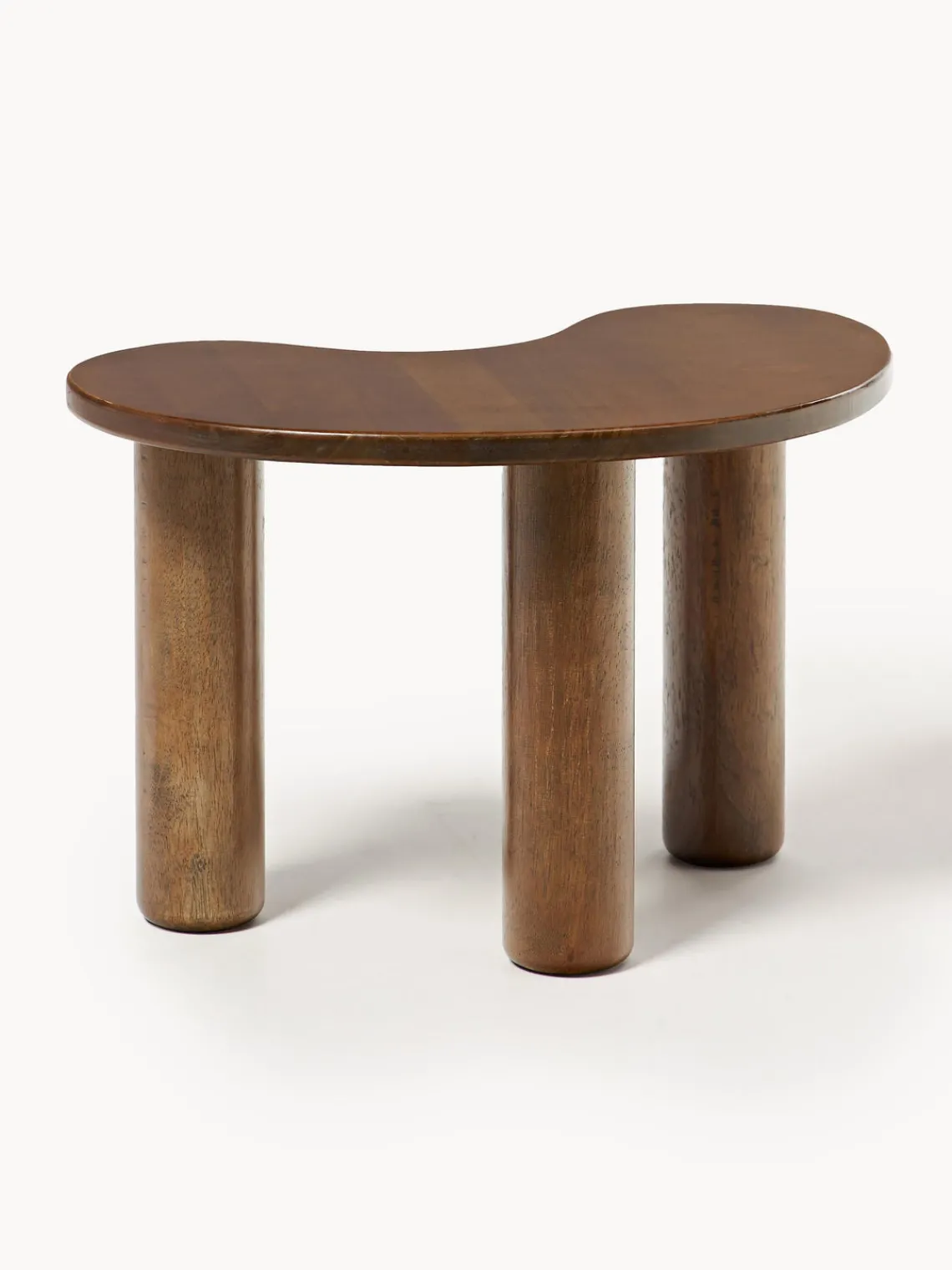 Sale Bloomingville Table basse en bois d'hévéa de forme organique Luppa