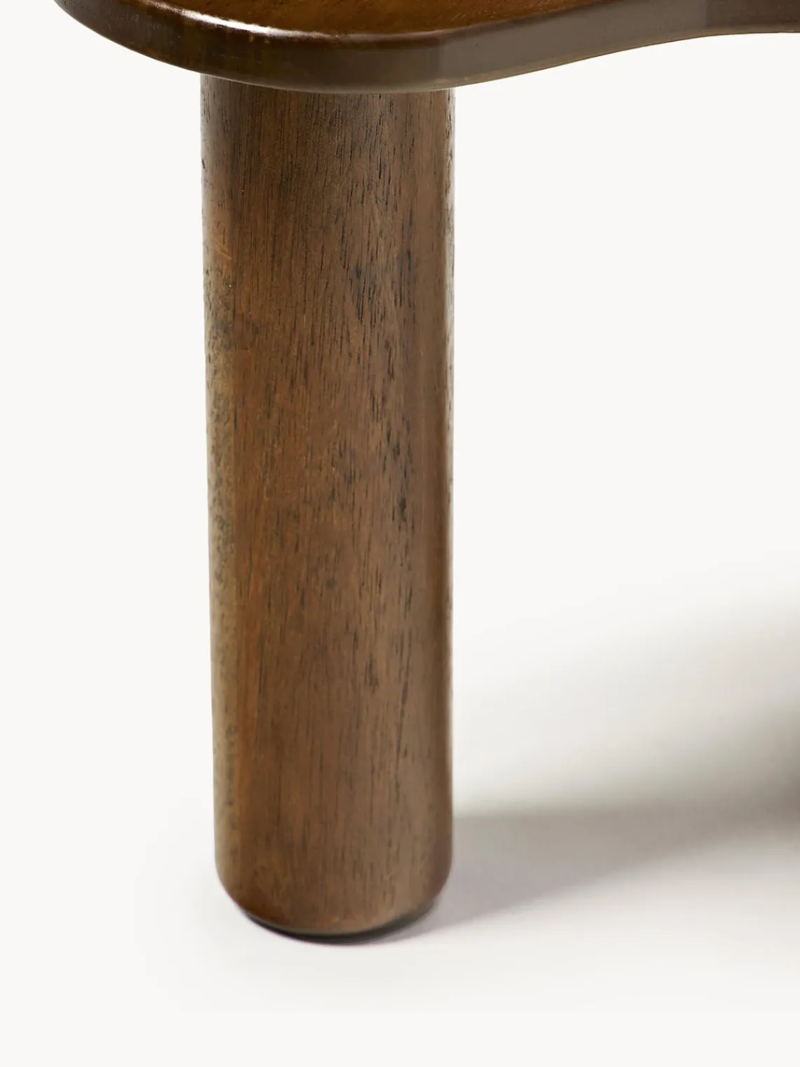 Sale Bloomingville Table basse en bois d'hévéa de forme organique Luppa