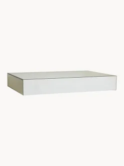 Clearance HKLIVING Table basse Mirror faite main en verre miroir, L 120 cm