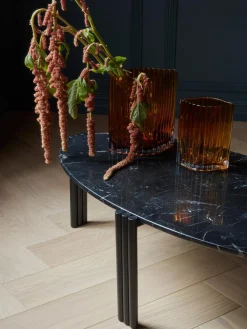 Outlet AYTM Table basse ovale en marbre Tribus