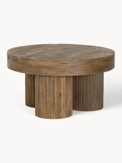 Discount Bizzotto Table basse ronde en manguier Dacca