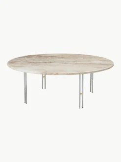 New GUBI Table basse ronde en marbre IOI, Ø 100 cm