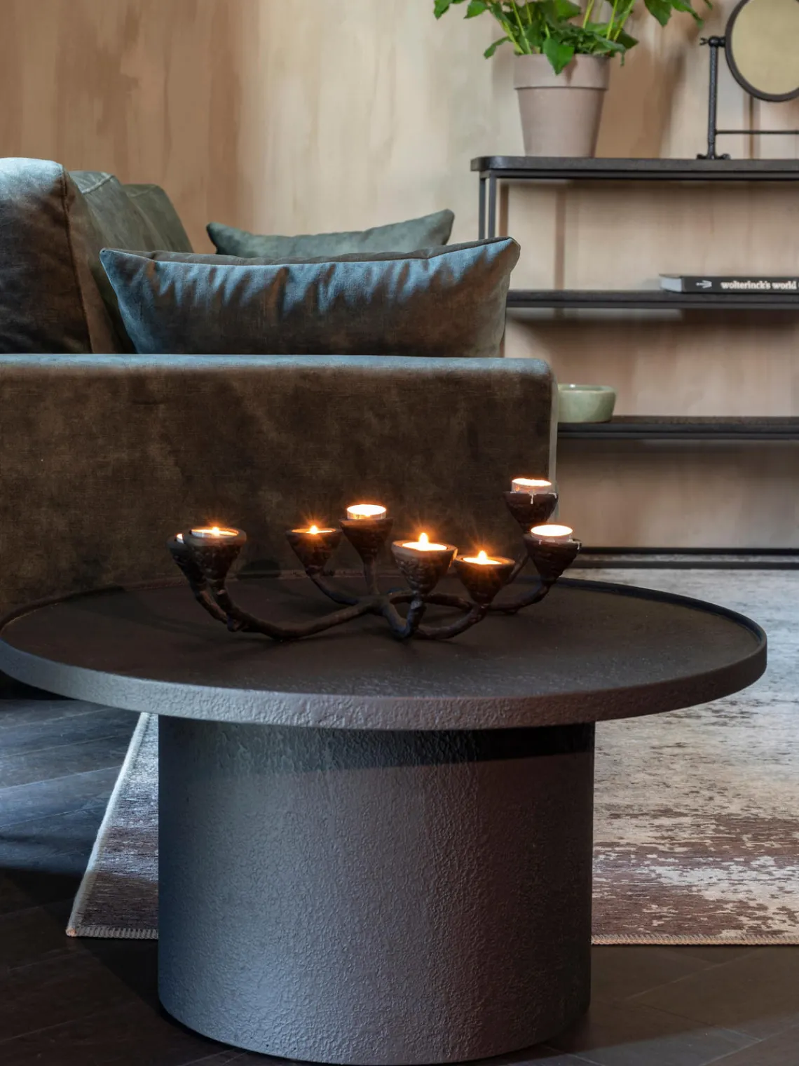 Discount Dutchbone Table basse ronde Winston