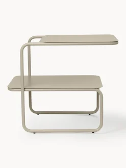 Best ferm LIVING Table d'appoint à deux niveaux Level Beige clair, mat