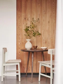 New Mater Table d'appoint artisanale en chêne Accent