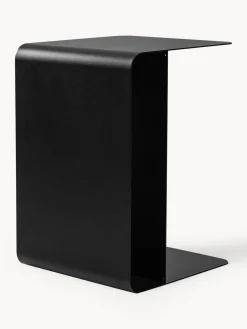 New Metallbude Table d'appoint artisanale Cosmo Noir