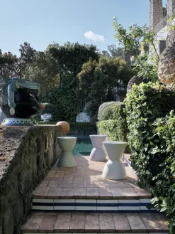 Hot Kartell Table d'appoint design Prince AHA Vert fenouil