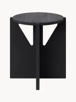New Kristina Dam Table d'appoint en chêne Future Noir