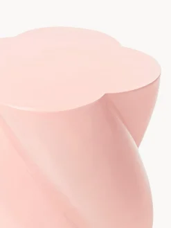 Clearance &k Amsterdam Table d'appoint en verre Marshmallow Rose pâle