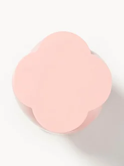 Clearance &k Amsterdam Table d'appoint en verre Marshmallow Rose pâle