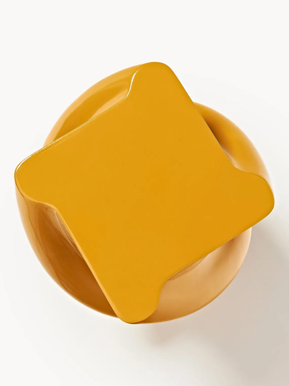 Best &k Amsterdam Table d'appoint en verre Marshmallow