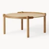 New Cooee Design Table d'appoint ovale en chêne Woody