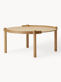 New Cooee Design Table d'appoint ovale en chêne Woody