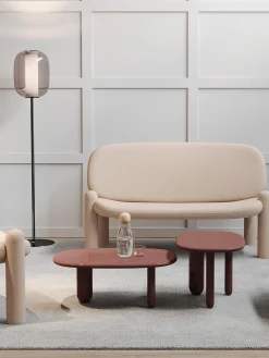 Fashion Driade Table d'appoint ovale Tottori