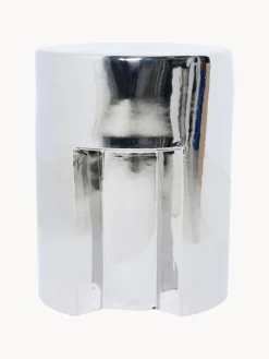 Best HKLIVING Table d'appoint ronde Argent