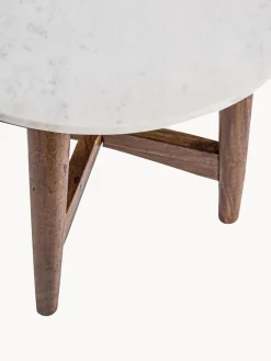Best Bizzotto Table d'appoint ronde avec plateau en marbre Sylvester
