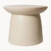 Clearance HKLIVING Table d'appoint ronde Dustan