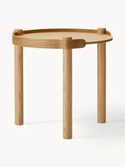 Fashion Cooee Design Table d'appoint ronde en chêne Woody Bois de chêne