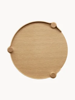 Fashion Cooee Design Table d'appoint ronde en chêne Woody Bois de chêne