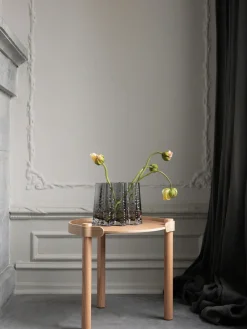 Fashion Cooee Design Table d'appoint ronde en chêne Woody Bois de chêne