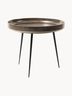 Best Mater Table d'appoint ronde en manguier Bowl Manguier laqué