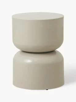 Best Nordal Table d'appoint ronde en métal Matka