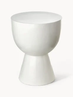 Best Pols Potten Table d'appoint ronde Tam Tam Blanc