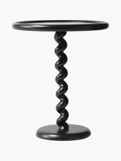 Discount Pols Potten Table d'appoint ronde Twister Noir