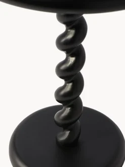Discount Pols Potten Table d'appoint ronde Twister Noir