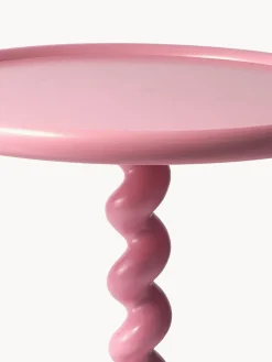 Sale Pols Potten Table d'appoint ronde Twister Rose pâle