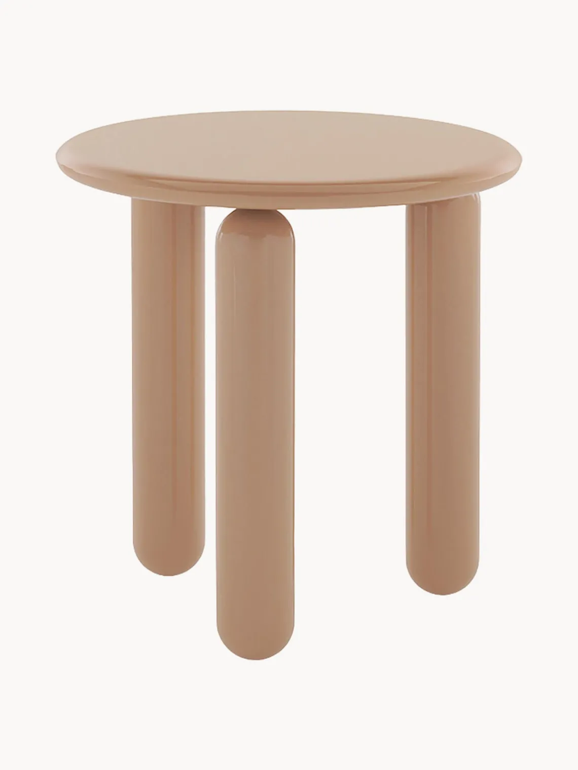 Fashion Kartell Table d'appoint ronde Undique Mas Beige